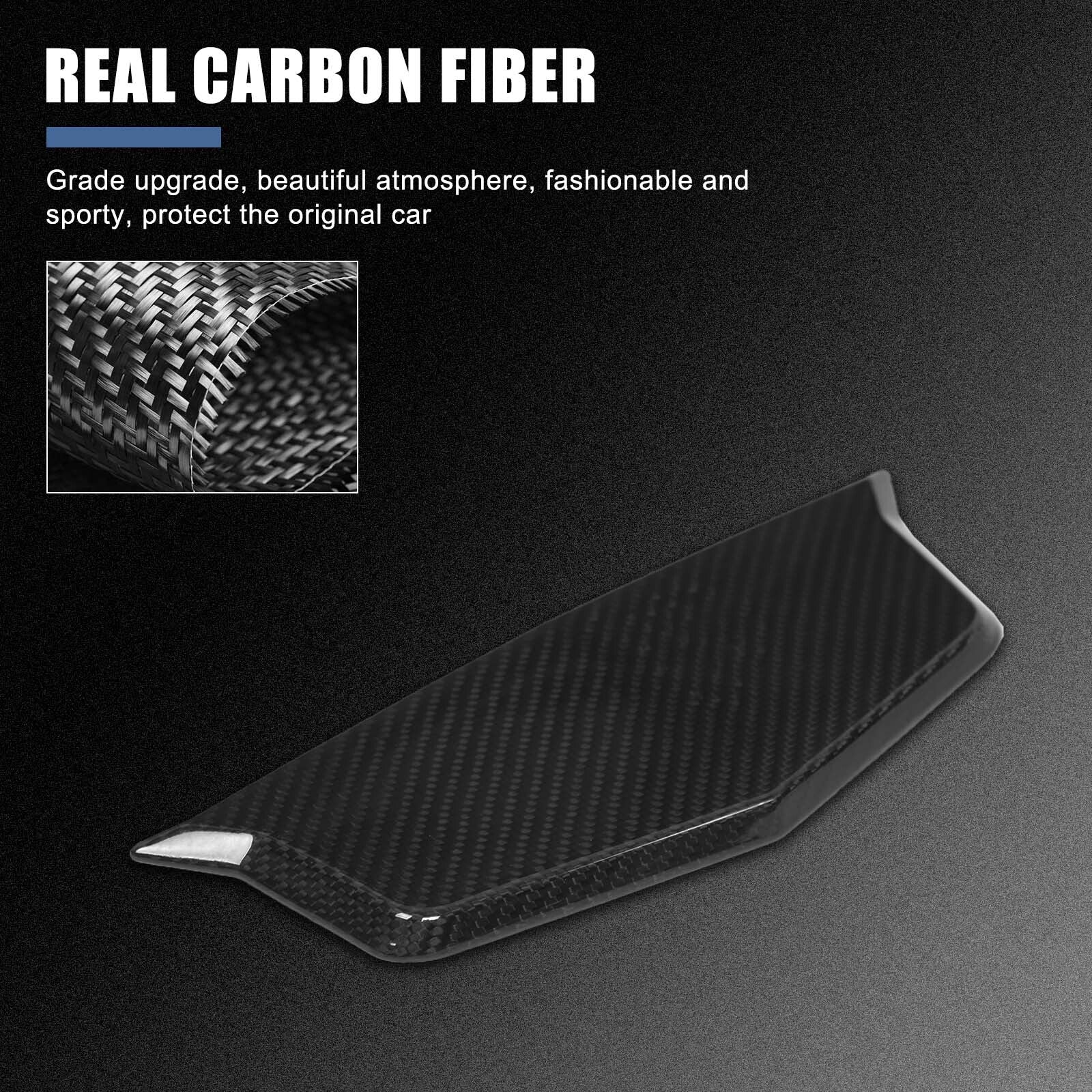 carbon fiber rear emblem cover trim for Cadillac for Escalade 2021-2023 n