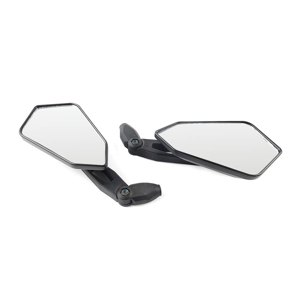 Motorcycle Enduro Rear View Side Mirrors 10mm for Cruiser Chopper Scooter ATV