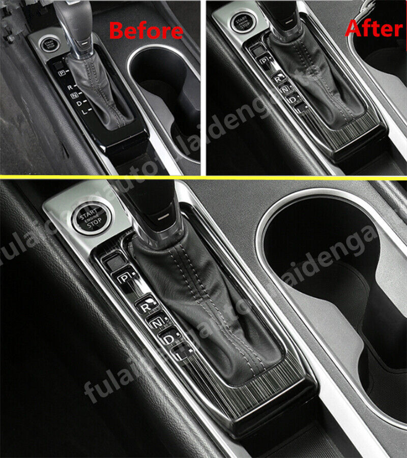for Kia Seltos 2020-2023 Chrome Car Rear bumper Fog Light Lamp Cover Trim 2PCS v