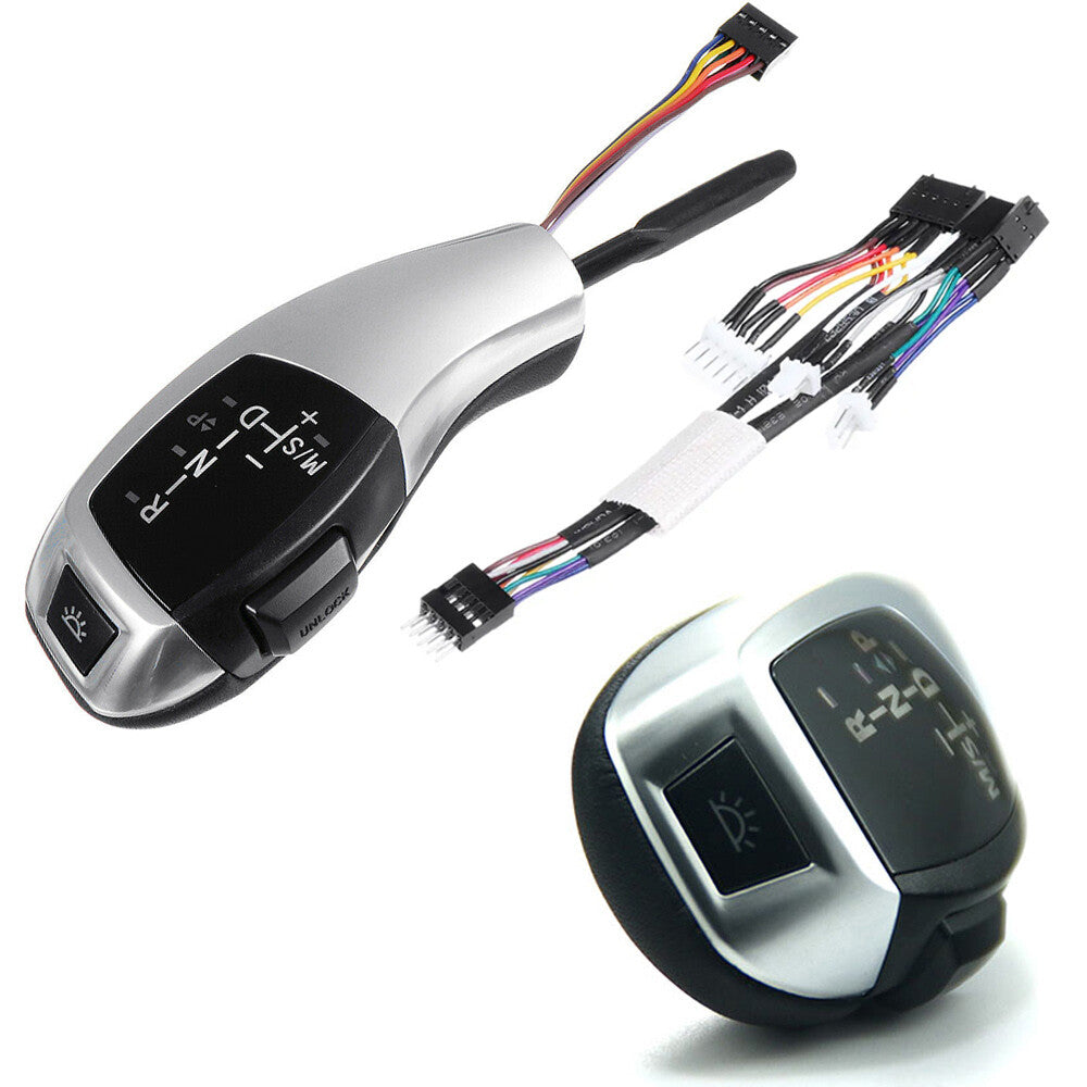 Automatic LED Shift Knife Gear Transmission LHD for BMW E90 E92 E93 F30 with Window Strips