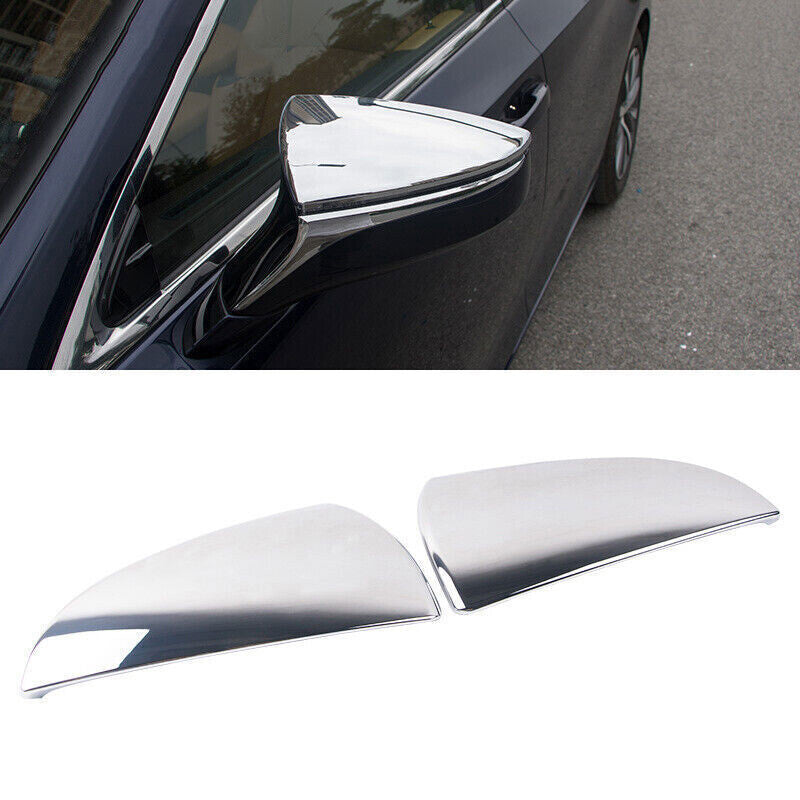 2X Chrome Side Signal Light Molding Frame Trim For Prado FJ120 2003-2009 v
