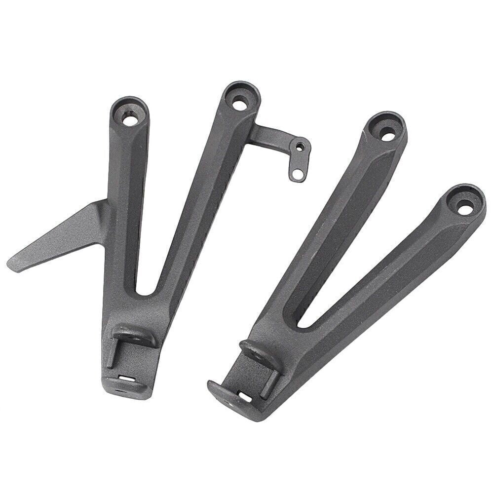 for Honda CBR1000RR 2004-07 Black 1x Rear Foot Pegs Footrests Bracket