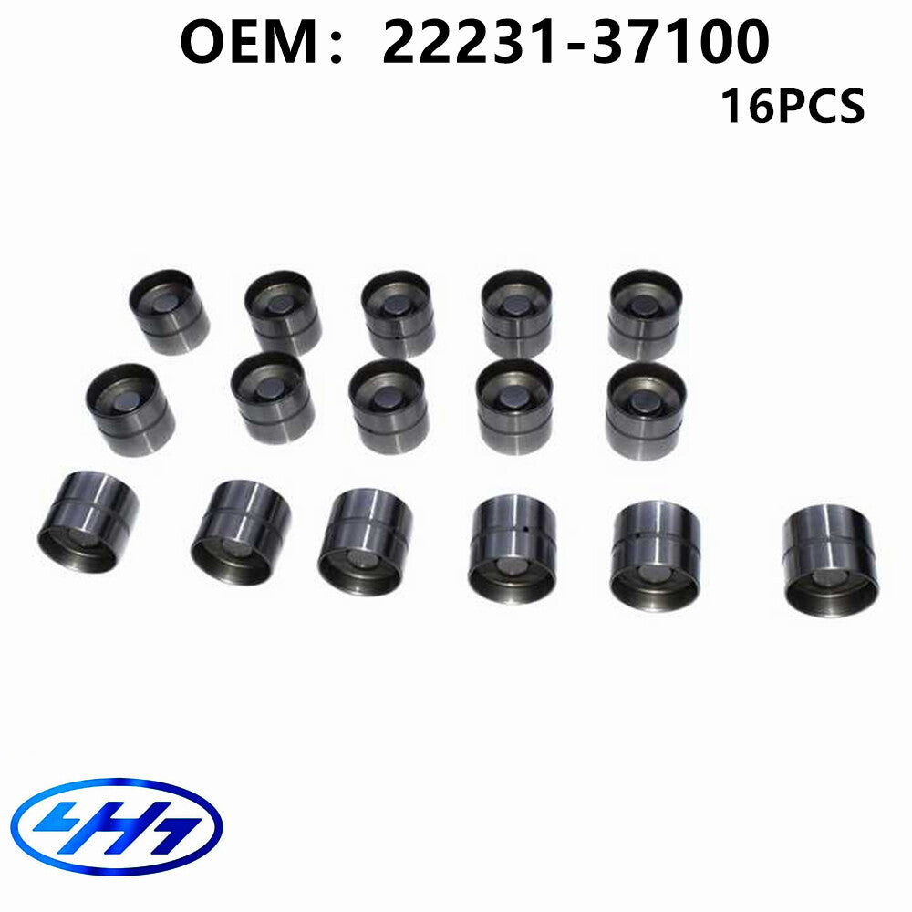 22231-37100 16Pcs Valves Hydraulic Lifters 97-11 for Hyundai Accent Rio1.5-1.6L