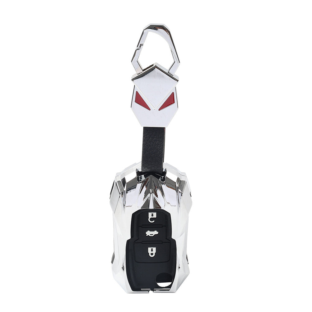 Car Key Remote Cover Case Fob Silver for VW Beetle for Golf for Jetta for Skoda for Seat
