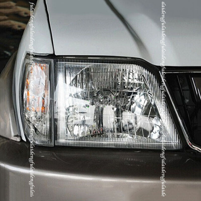 for Toyota Prado LC90 RZJ95 1998-02 Crystal Head light Lamp Replace No Bulb Pair