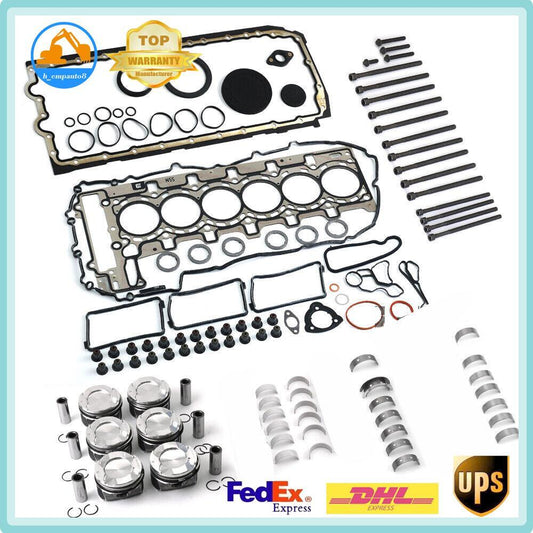 N55B30 Engine Overhaul Rebuild Kit for BMW 535i X5 X6 F30 F32 F25 F10 F15 E71