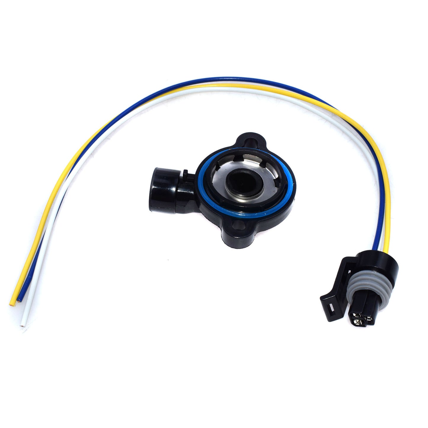 Throttle position sensor with tail wire, compatible with GM for Isuzu for Pontiac 17106809, brand new. n