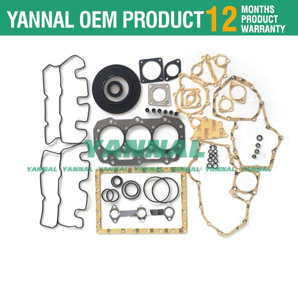 Gasket kit for Caterpillar 3024C C2.2TA engine overhaul head (Cat 216 226 232 242-)