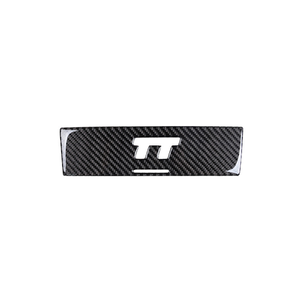 Gear Shifter Frame Trim Panel Interior Carbon Fiber for Acura TSX 2003-2008 Red v