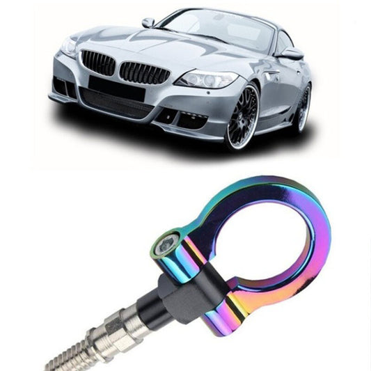Front Bumper Tow Hook Trailer Tow Bar for BMW Aluminum Colorful Q