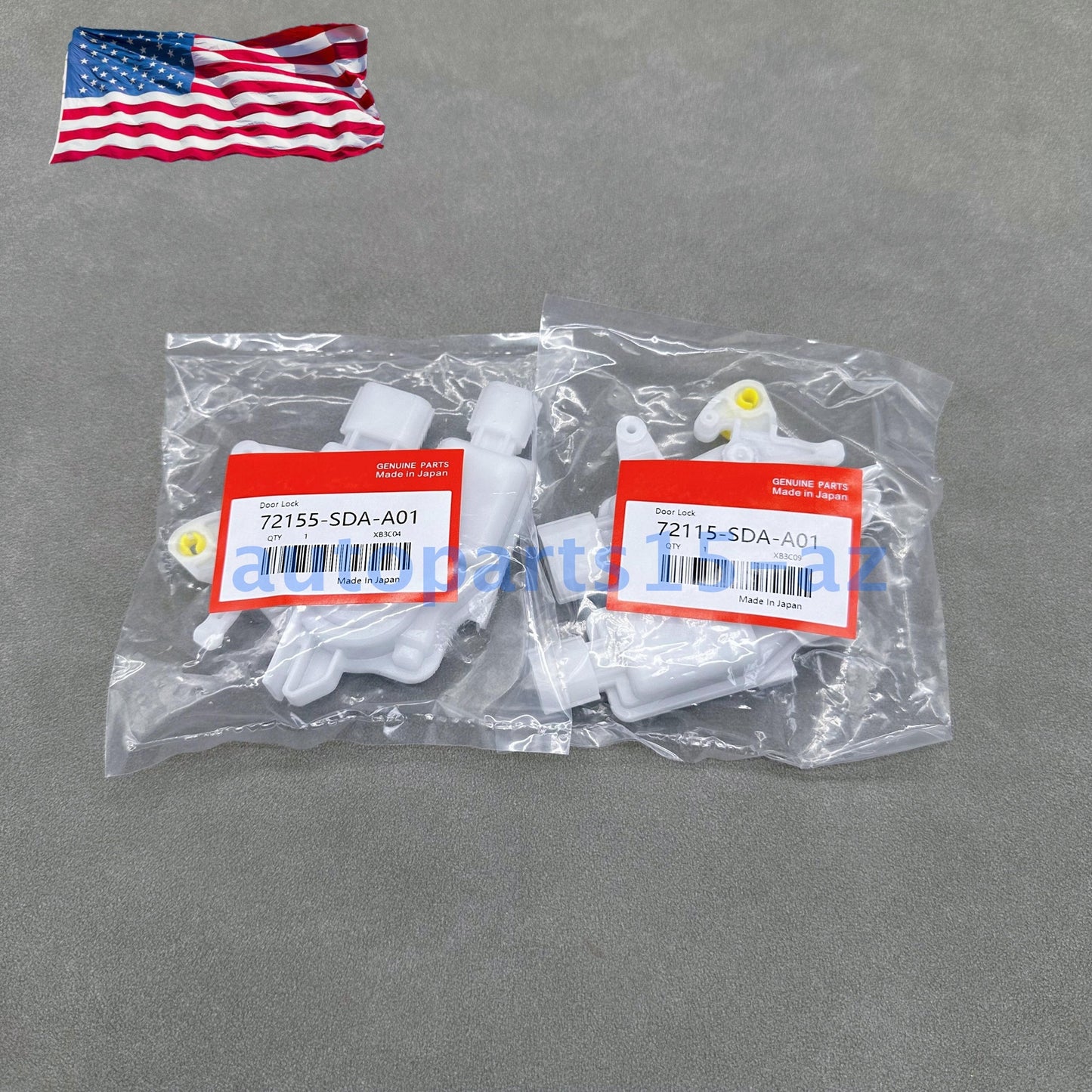 Original equipment manufacturer door lock actuators for 03-07 for Honda Accord front-wheel drive and passenger side.