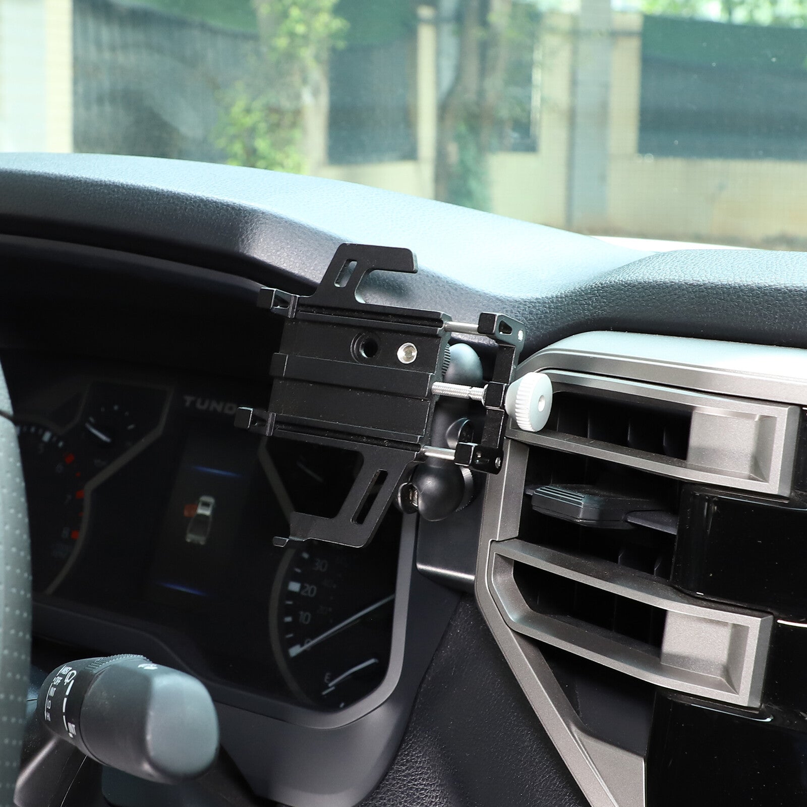 Car navigation dashboard phone holder for Tundra Sequoia 2022 - 2024 Alloy n