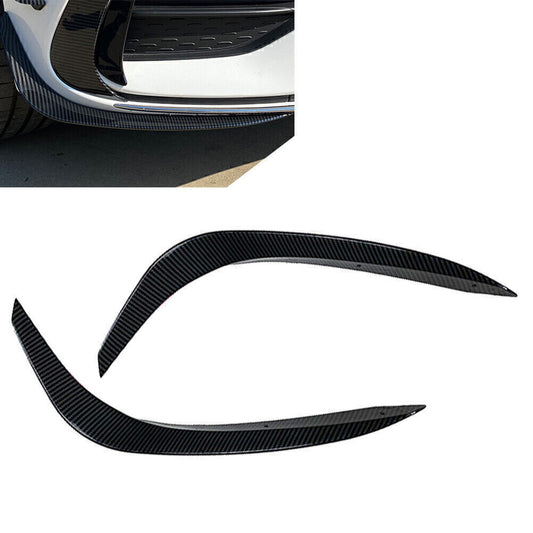Carbon Fiber Front Bumper Lip Splitter Spoiler for Mercedes Benz C-Class W206 Q