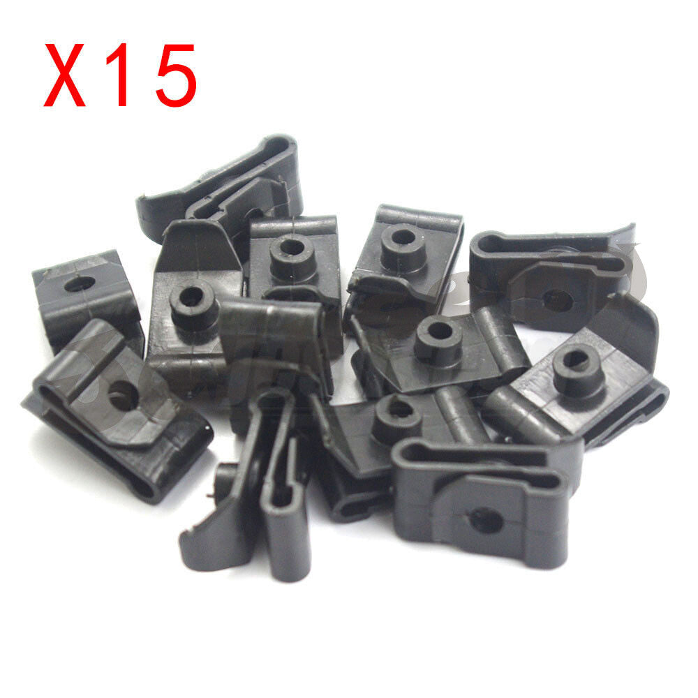 15x Bumper Nut 12 Screw Nylon Clip Retainer Fender 90467-05114 for Toyota for Lexus