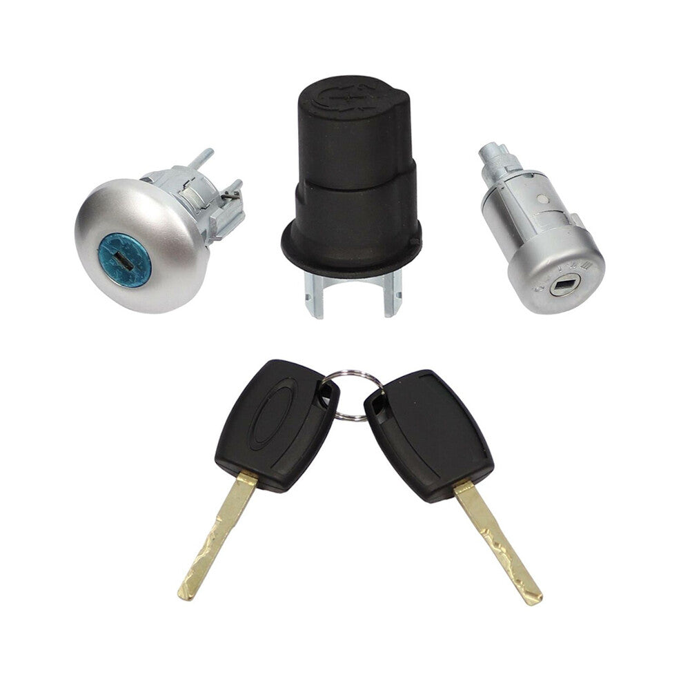 Front Side Door Lock with 2 Keys Replacement 2408222 For Transit Custom Mk8