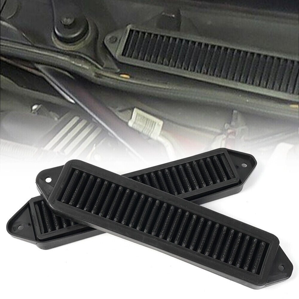4x Cabin Air Cowl Filters for BMW E chassis E82 E88 E90 E91 E92 E93 X1 335i 135i Q