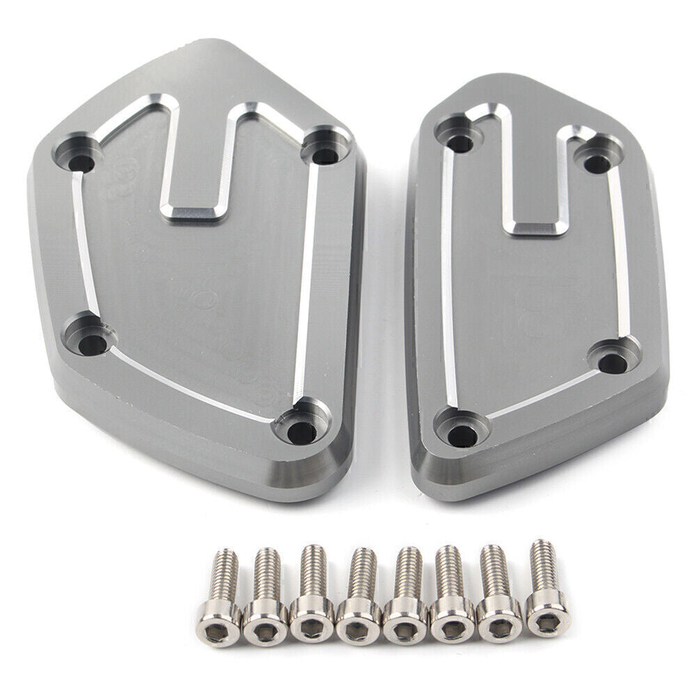 for BMW K1600GT R1200GS R1250R R nineT Front Brake & Clutch Reservoir Cap Silver