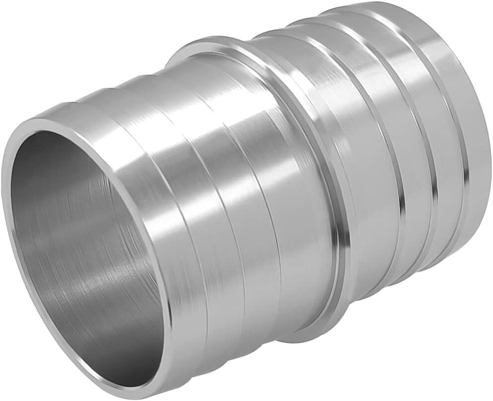 1-1/2 Hose Barb Splice Coupler Reducer Radiator Coolant Repair Fitting Adapter