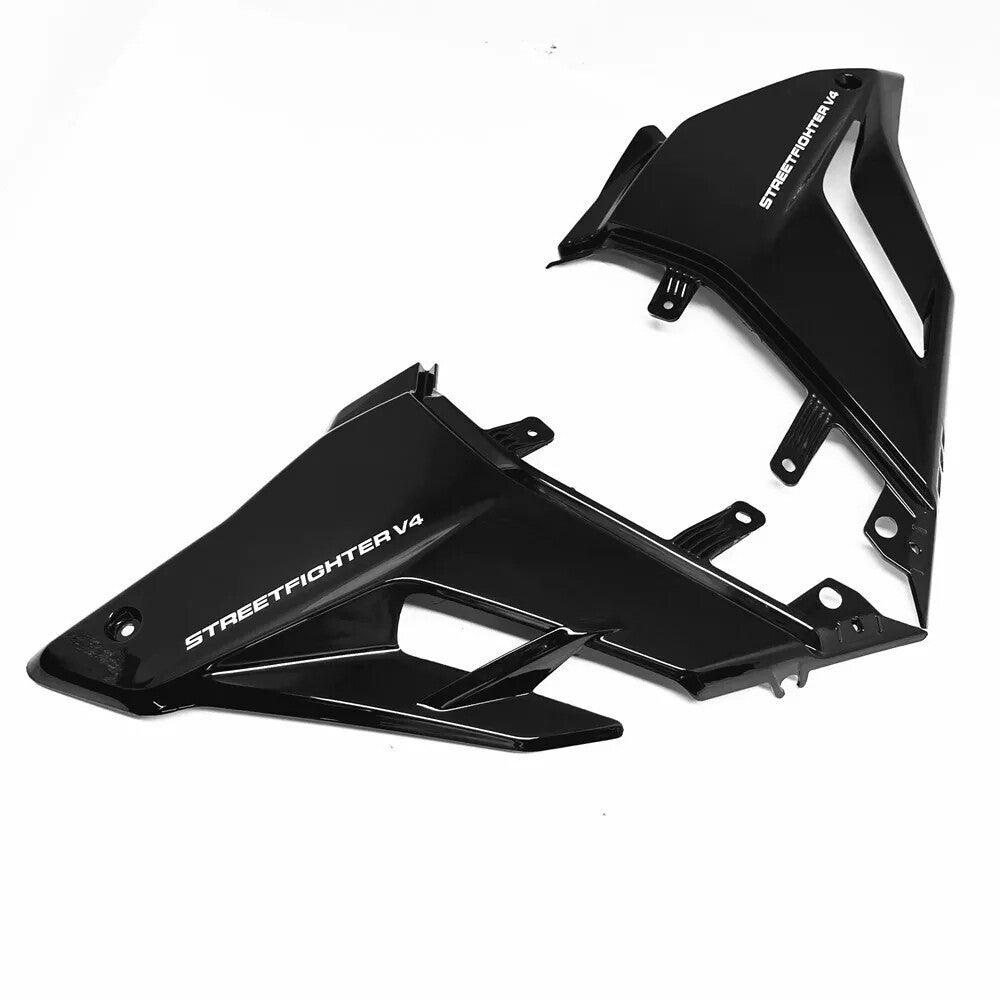 Glossy black lower bottom oil disc fairing for DUCATI Streetfighter V4 V4S