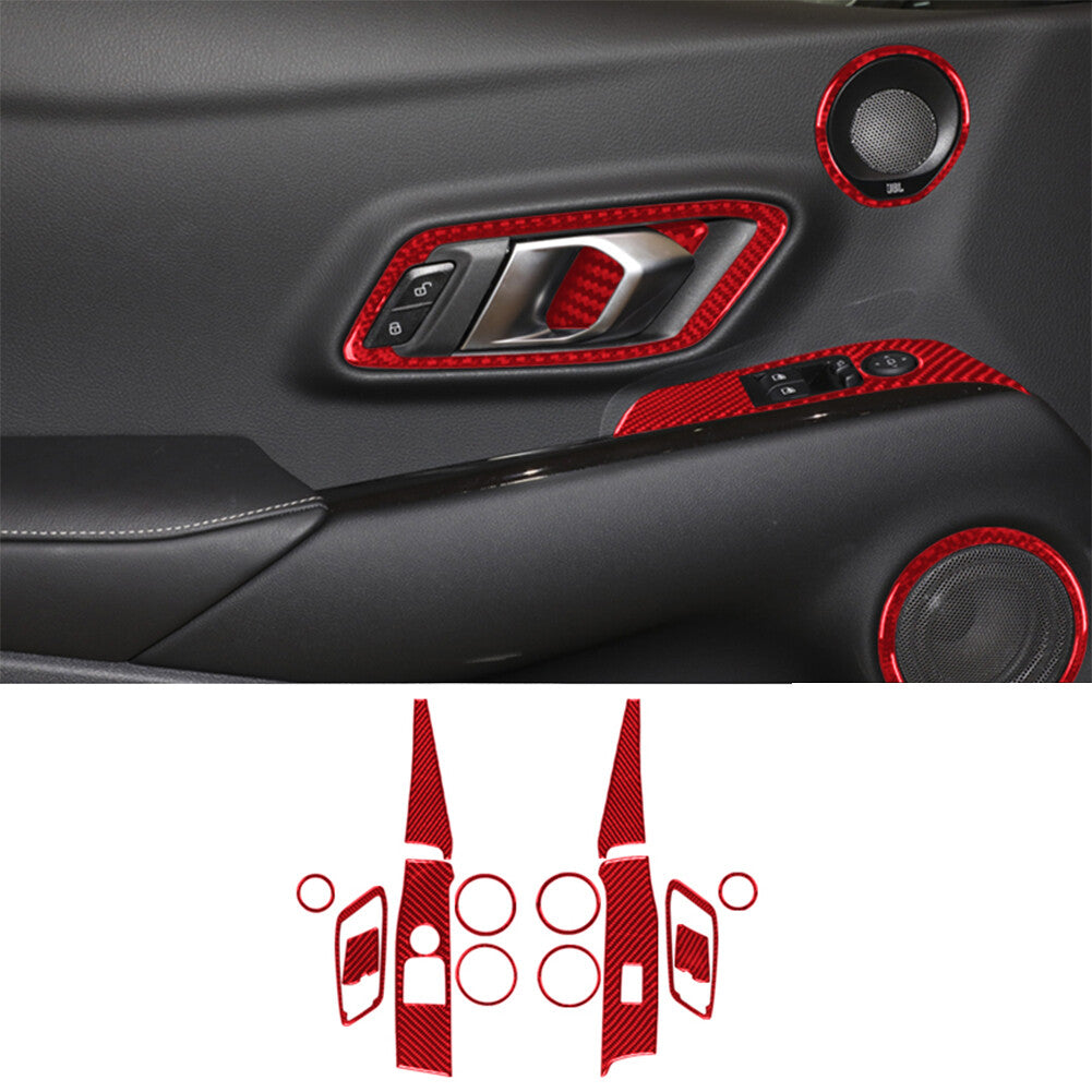 5 Speed Frame Gear Shift Knob Lever Shifter Gaiter Boot for VW Polo 2010-2019 v