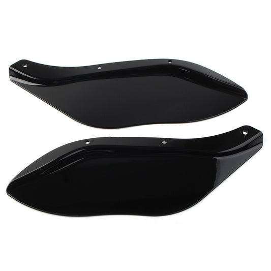 Pair Side Fairing Windshield Air Deflector for Harley Street Electra Glide 96-13 Q