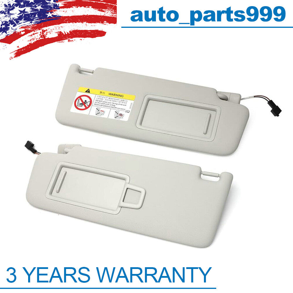 Two-pack of left and right sun visors suitable for Golf MK7 2013-2017 5GG857552 5GG857551- n