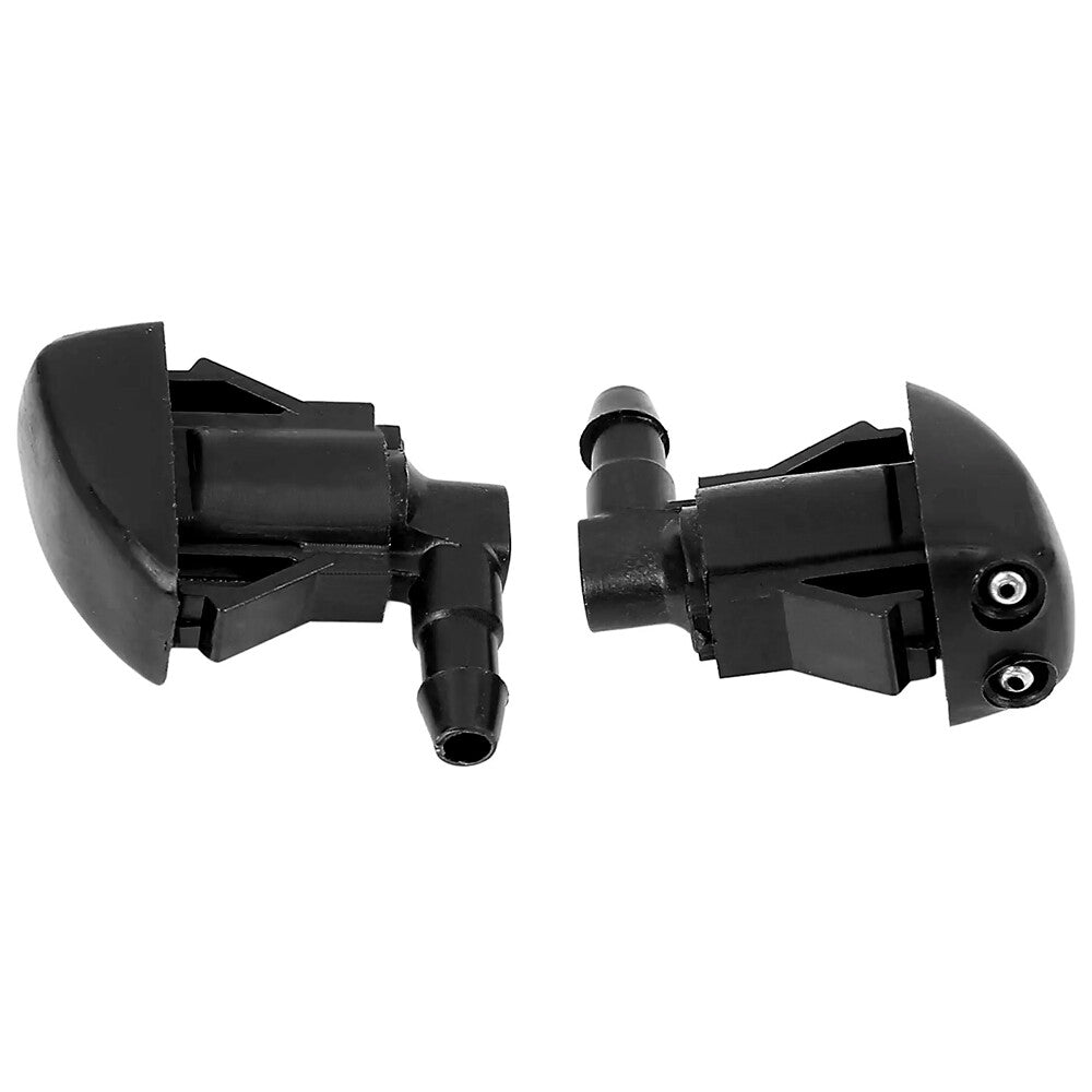 2x Dual Holes Adjustable Car Windshield Washer Nozzle for Honda Water Jet Nozzle