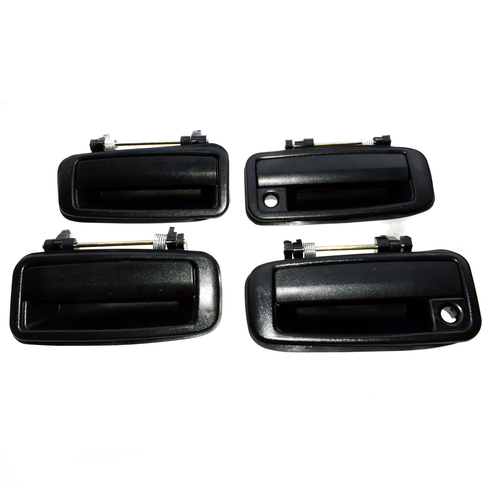 for for Corolla 1988 - 1992 4-Piece Set Black Exterior Door Handles New - v