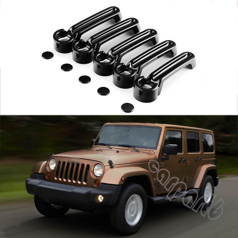 Car for Jeep for Wrangler JK Door Handle Cover Molding Trim Accessories 2007-2018