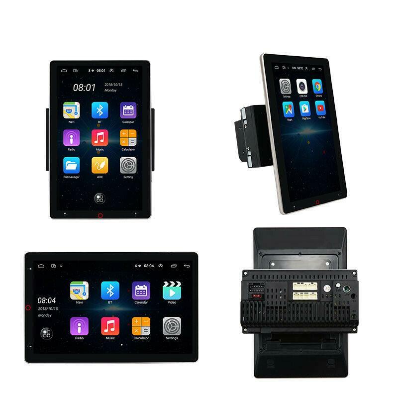 11-inch rotating screen car navigation Android Wifi radio player BT music and video unit - n