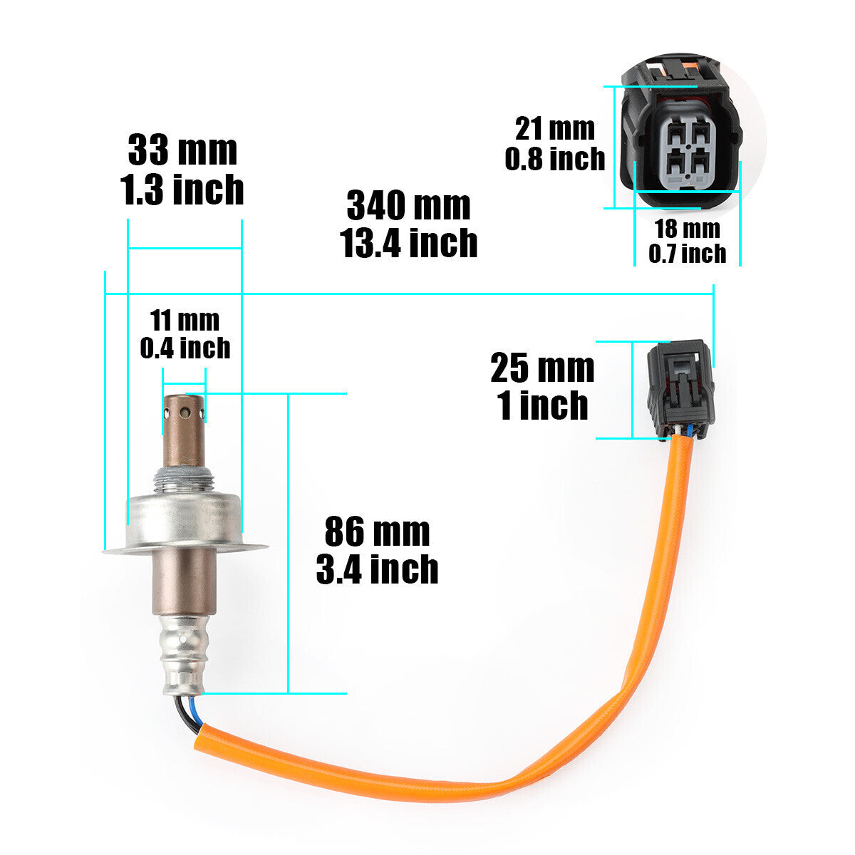 New 32700005 Oxygen O2 Sensor For Dyna V-Rod Softail Blackline FXS FLSTF 12-17