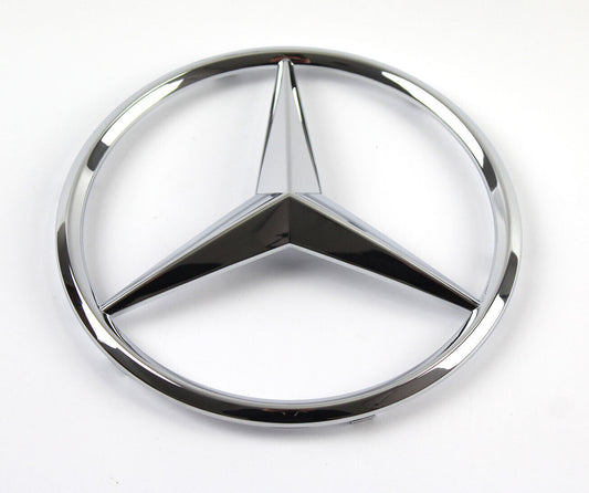For AMG Stern Radiator Grille Emblem 186mm A0008171416