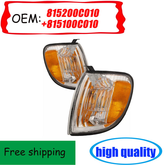Fits 00-04 Tundra Access Cab New Pair Corner Lights 815200C010 815100C010 n