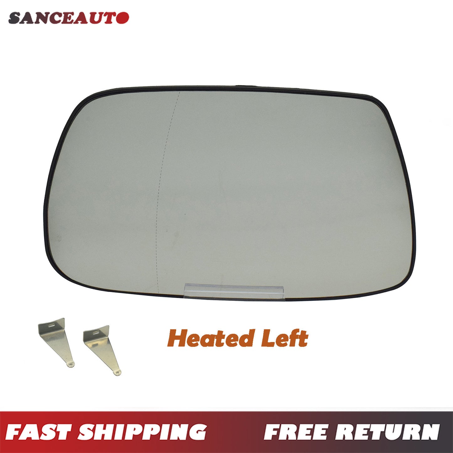 Heated left driver's side mirror for Jeep Grand Cherokee 2005-2010 5142875AA- n