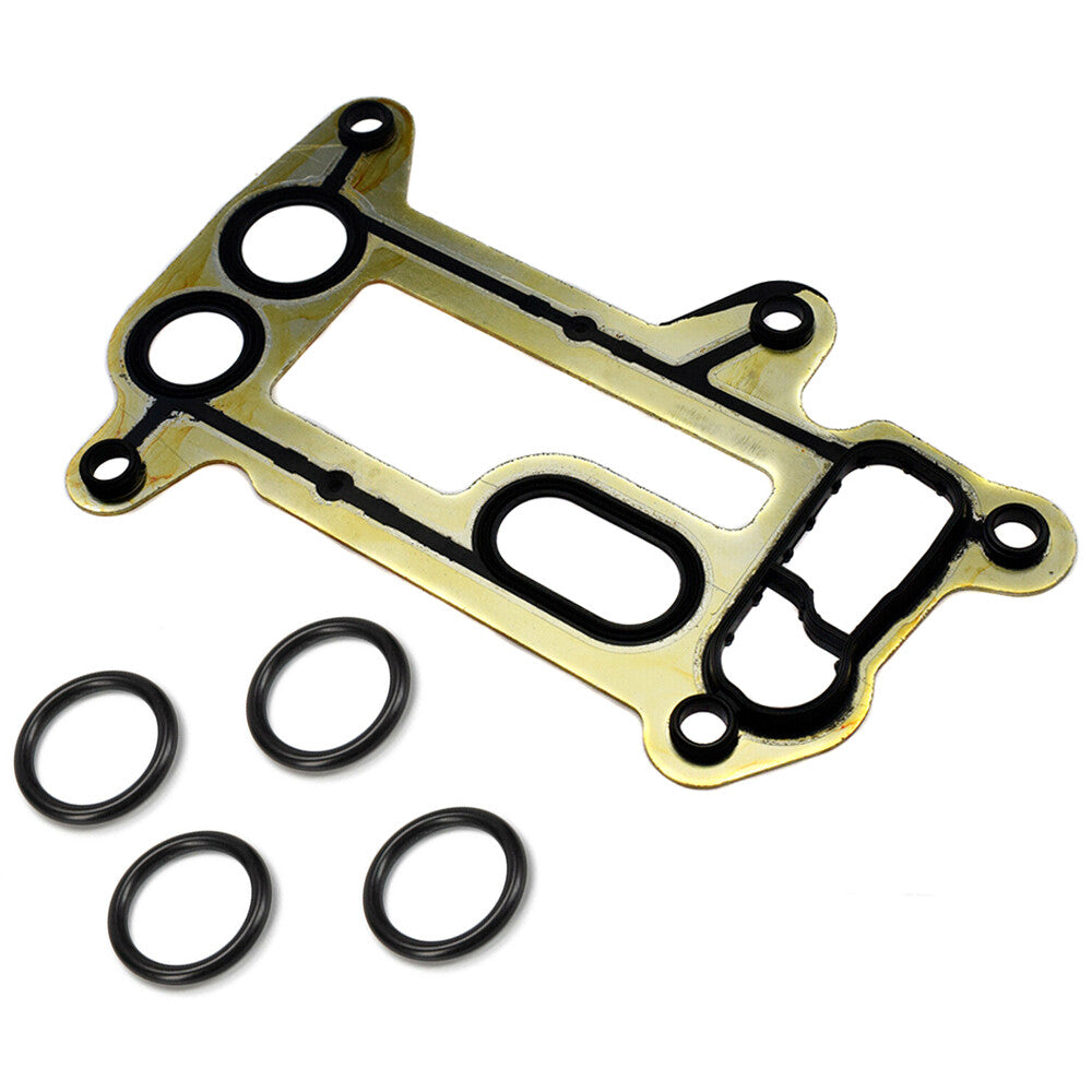 Sealing Kit Oil Filter Housing Oil Cooler O-Ring Fit for BMW E81 E90 E60 E84 E83 Q