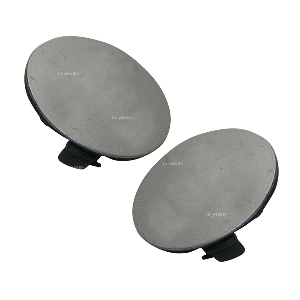 RHLH Trailer Cover Pair Front Bumper Trailer Tow Cap for Toyota Auris 2010-2012 Q