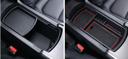 ABS black Tray Console Armrest Storage Glove BOX for Honda Accord 2018-2021