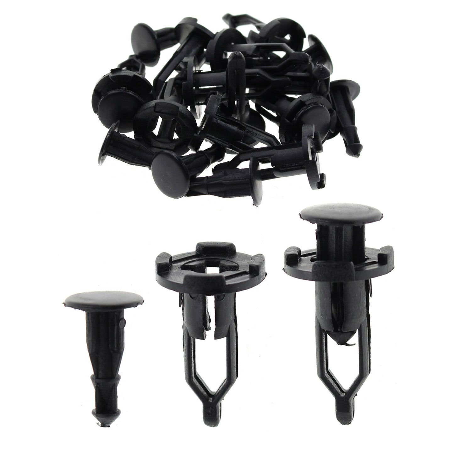 40PCS Car Push Retainer Pin Body Bumper Rivets Trim Moulding Clips Set 4 Sizes