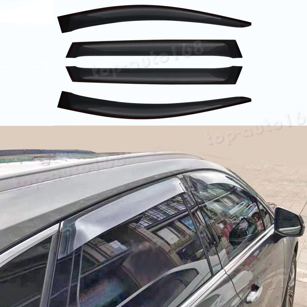 for Cadillac XT5 2017-24 Smoke Window Wind Visors Sun Rain Guard Vent Deflectors