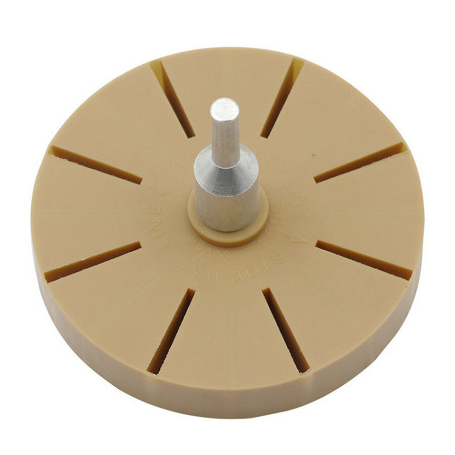 3.5 inch Eraser Wheel For Remove Glue Adhesive Stickers Repair Paint Tools