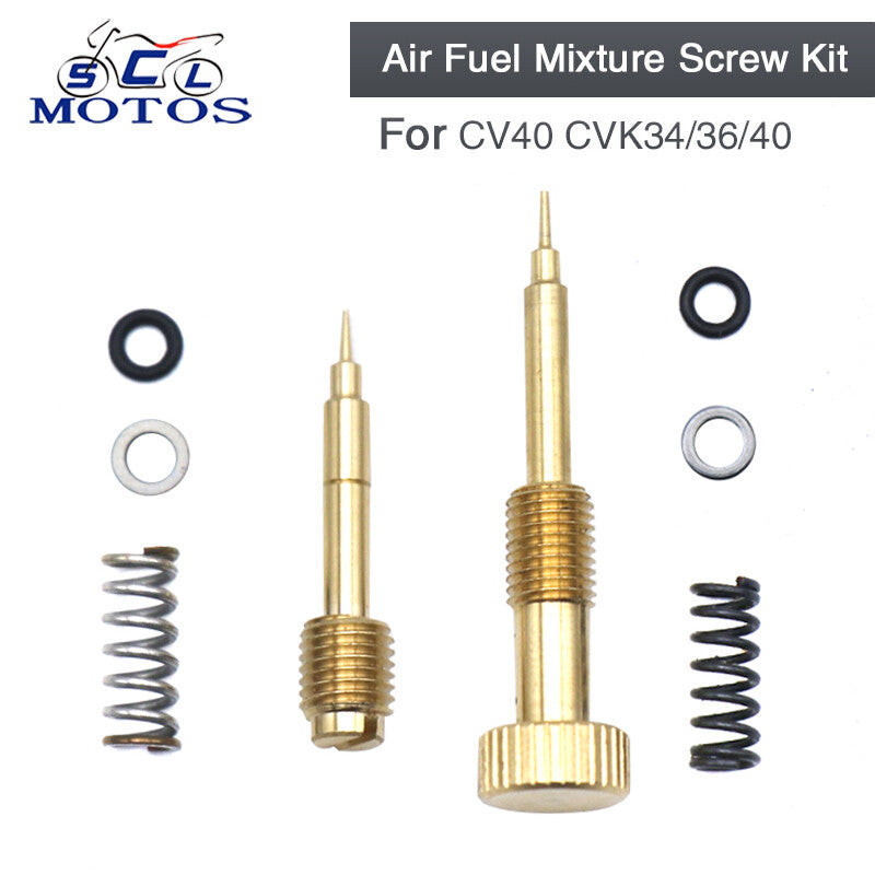 Mixture Screw Fuel Ratio Adjusting Screw Jet ForCV40 CVK34/36/40 Carburetor Q