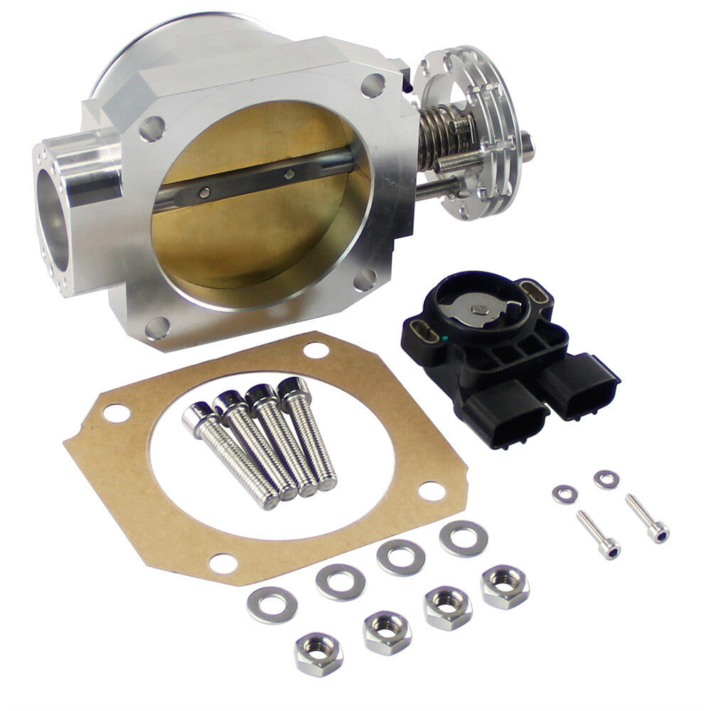 3.35 85mm Q45 Throttle Body +TPS for Nissan Skyline R33 R34 RB26DET RB25DET