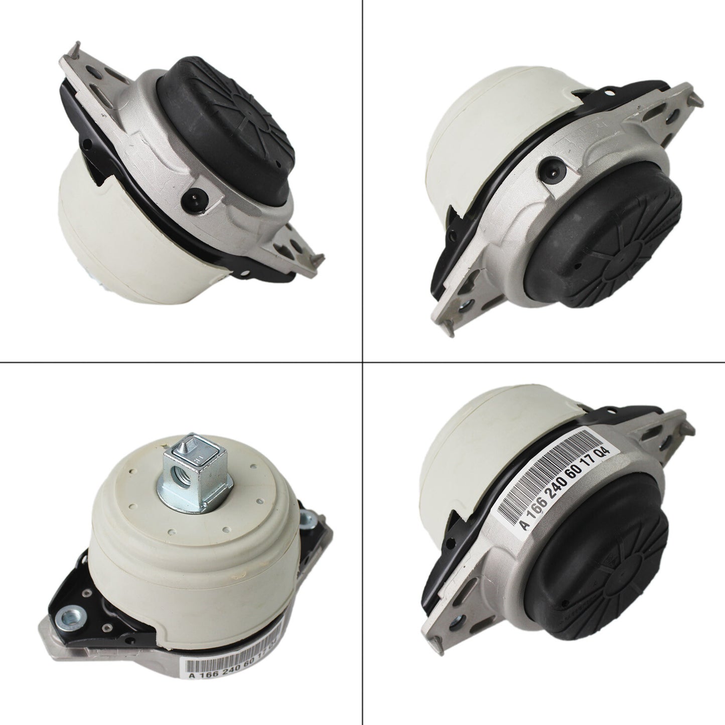 Approximately 2 engine mounting pieces are suitable for W166, ML550, GL450, GLS550, and X166 models. n