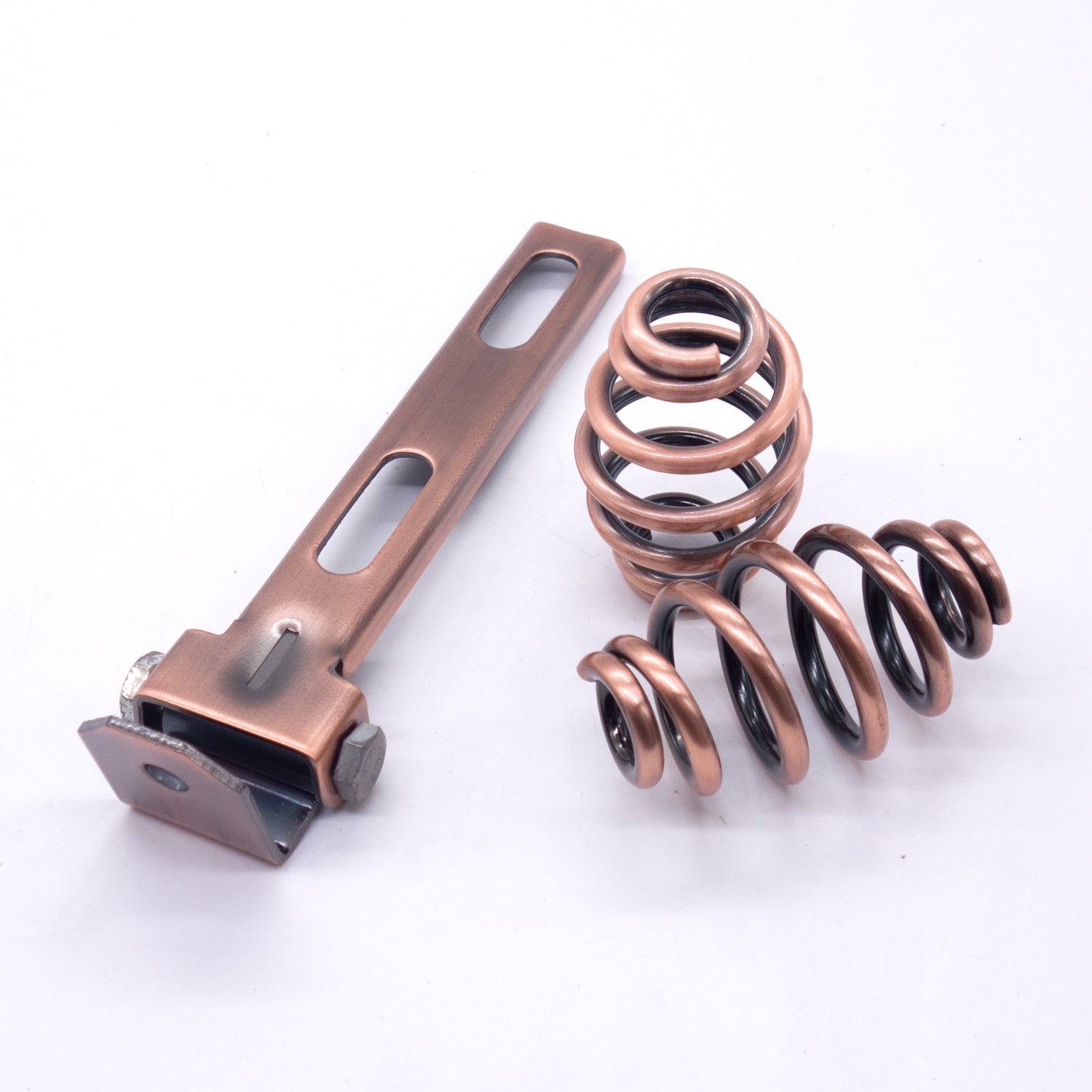 Copper 3 Solo for Seat Barrel Springs Bracket Mount Kit for Harley Chopper Bobber