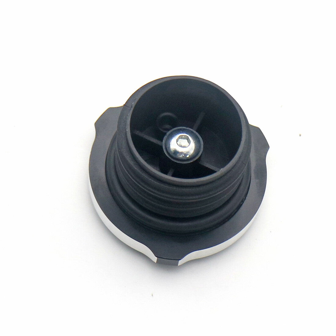 Black CNC Edge Cut Vented Gas Cap Fuel Cap for Harley Sportster XL Dyna Touring Q