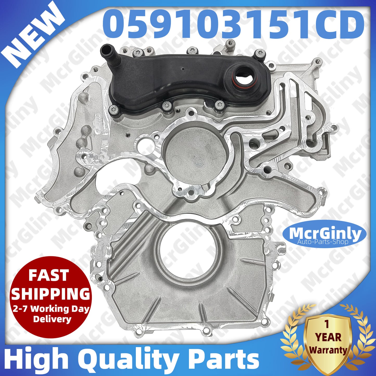 OE Lower Engine Timing Cover with Gasket for Audi Q7 for VW Touareg 3.0T 059103151BJ n