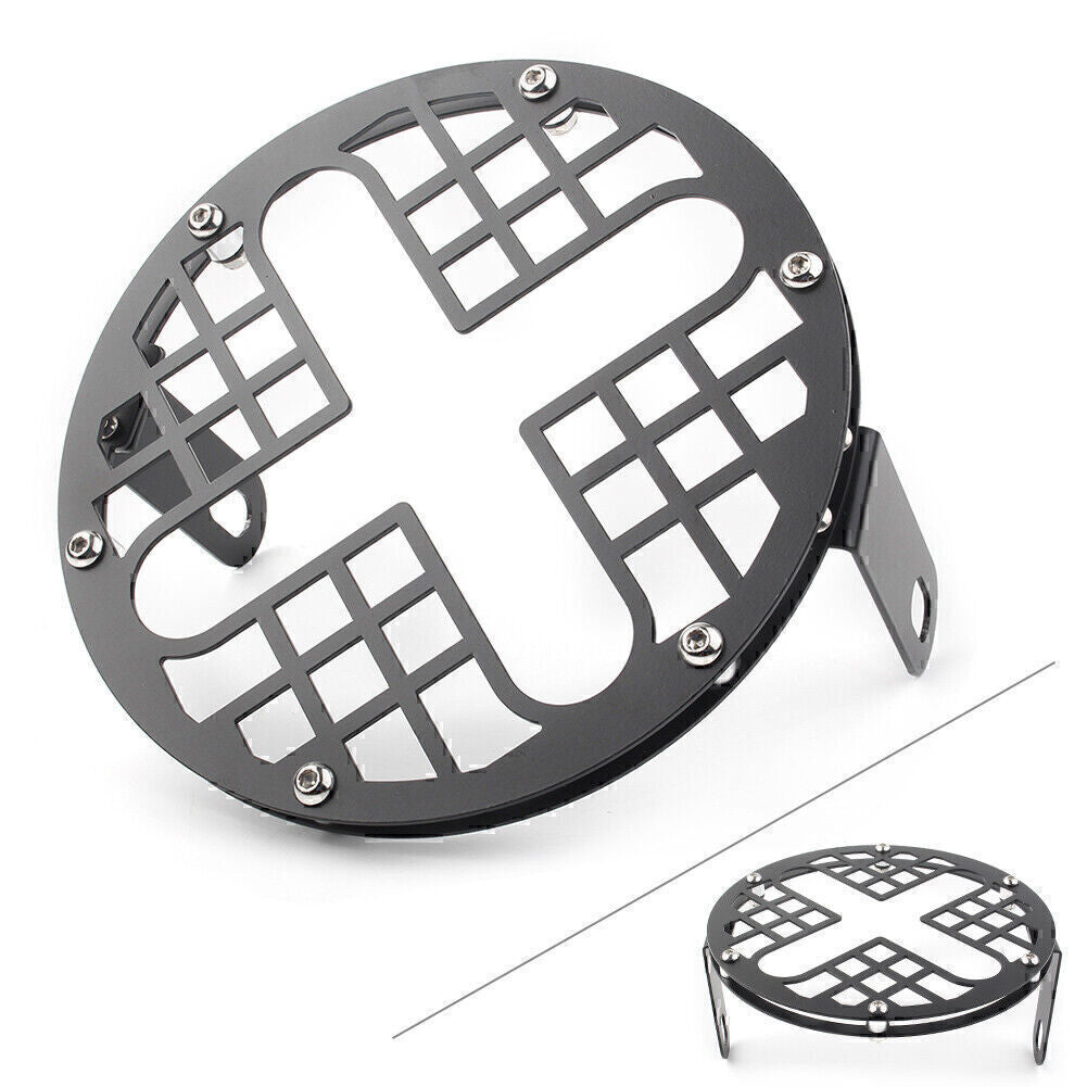 Moto Headlight Black Ring Bezels Cover Trim Kit for Honda CB150 R 2018 Thruxton