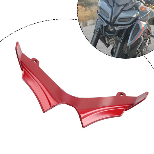 Front Fairing Winglets Aerodynamic Wing Spoiler Red for YAMAHA MT-15 MT-125