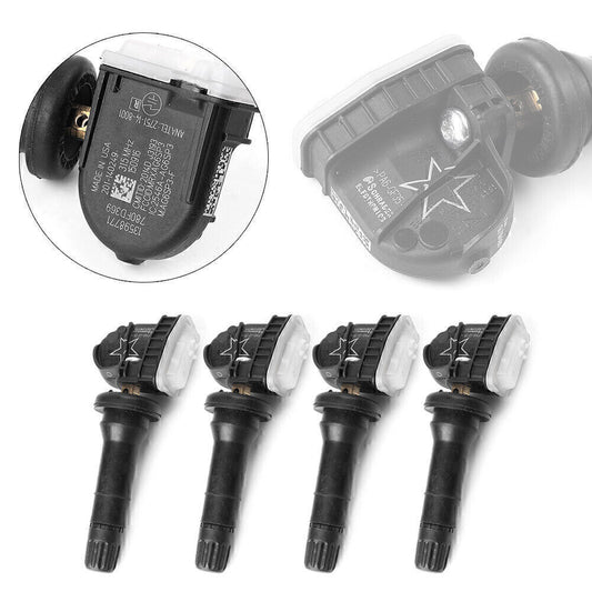 4x Equipment Tire Pressure Sensor TPMS Fit for Chevrolet for Buick 13598771 Q