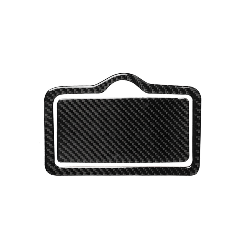 7Pcs Carbon Fiber Front Window lift Control Cover Trim for Cadillac CTS 2003-07 v